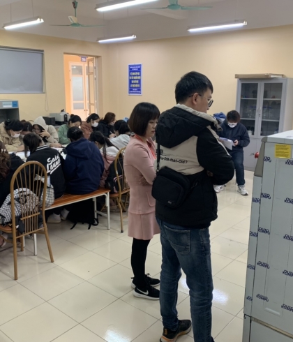 BÀN GIAO VÀ LẮP ĐẶT HỆ THỐNG THIẾT BỊ KIỂM TRA NGÀNH DỆT MAY